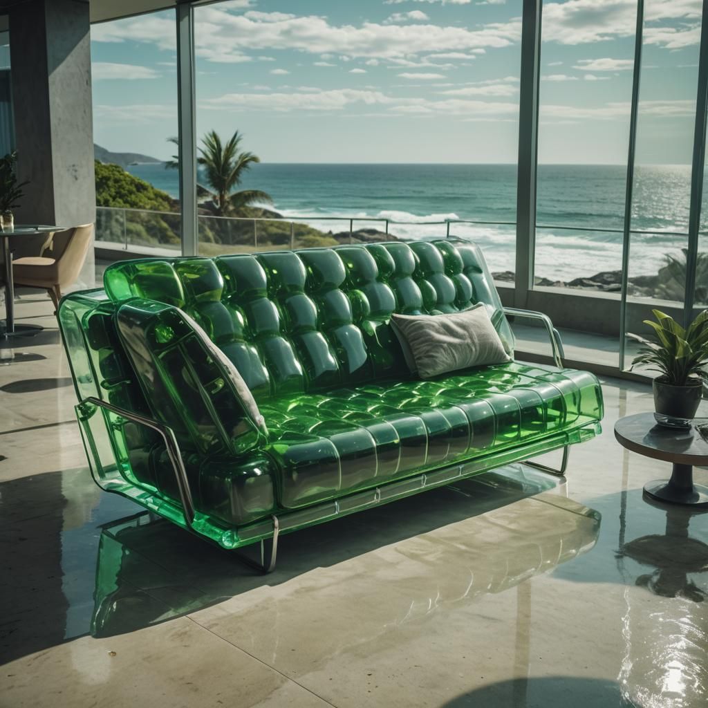Jelly Couch with sea view