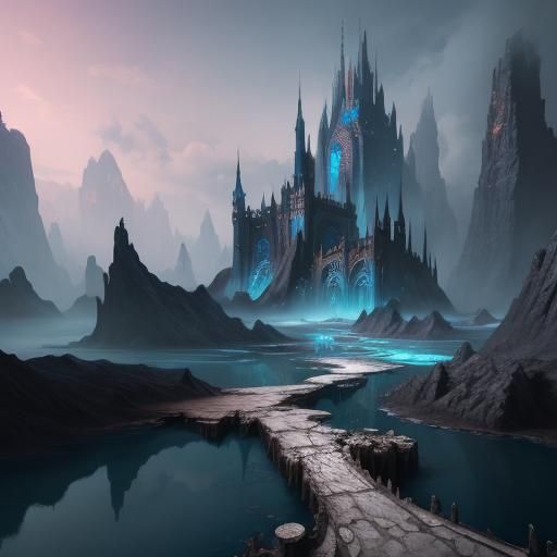 Fantastical Castle Concept Art in 8k Resolution