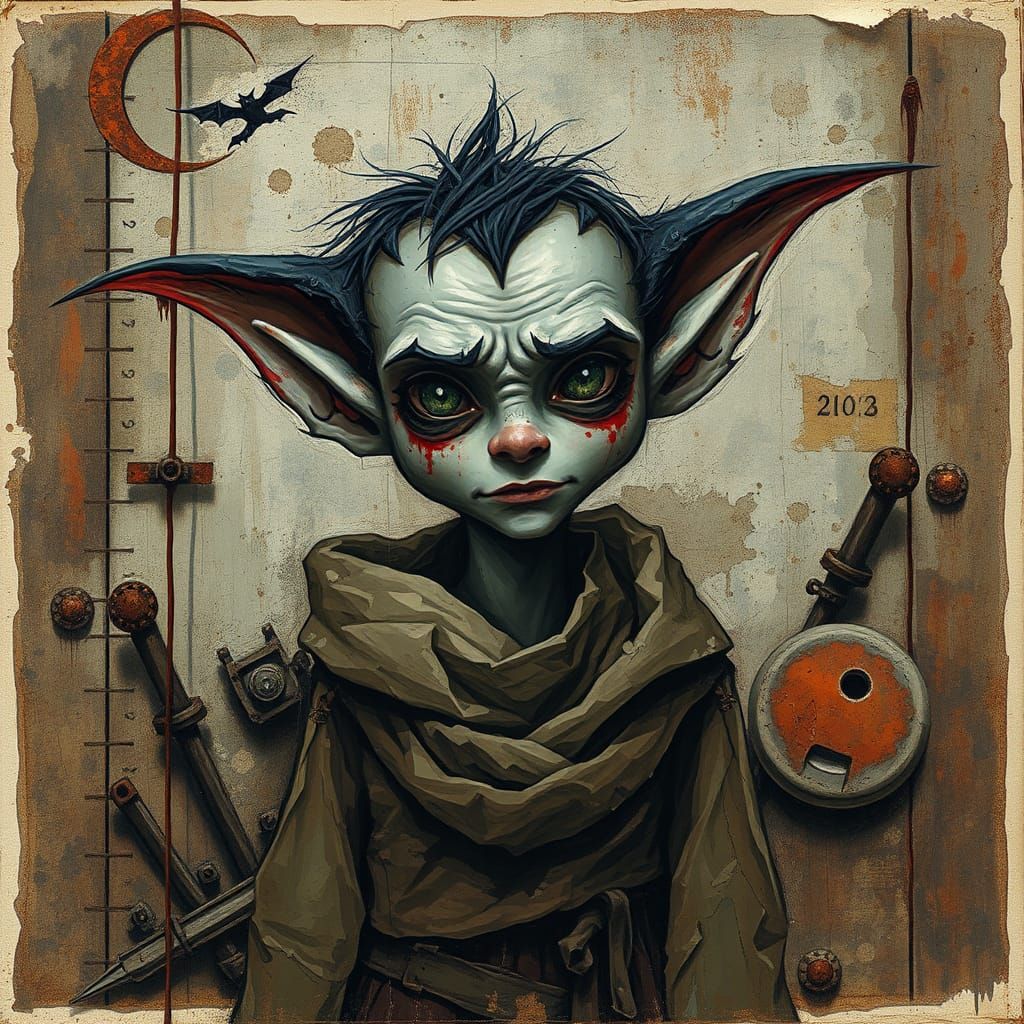 Nirri the goblin. He likes to steal.