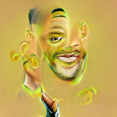 Realistic AI Portrait of Will Smith
