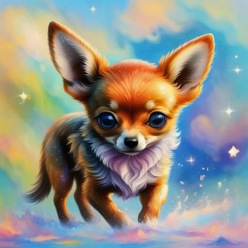 adorable botticelli chihuahua <lora:Fairy Animals:1.0>