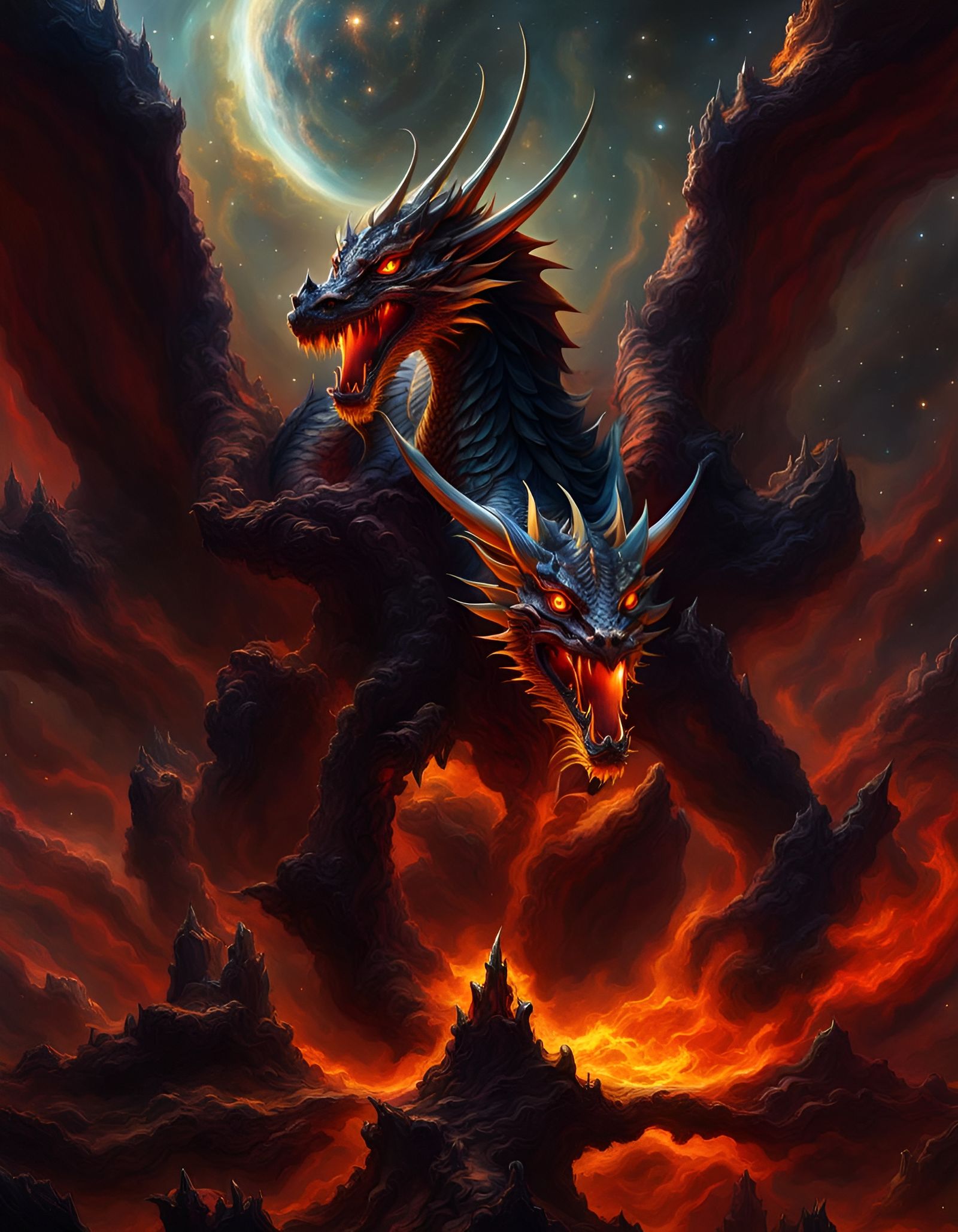 Galaxy Brimstone Dragons