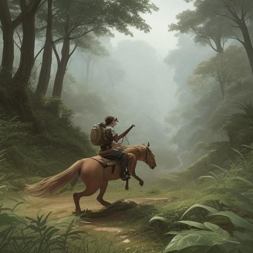 A Wild Gerund on the Hunt