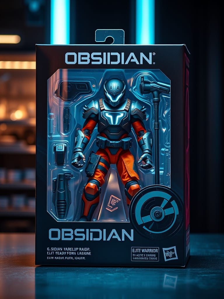 Cyberpunk Warrior Toy Box