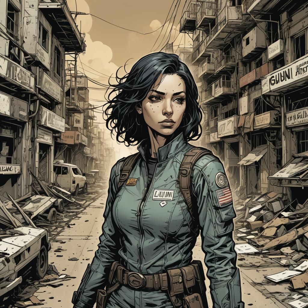 Cybernetic Space Kittens in Art Deco City