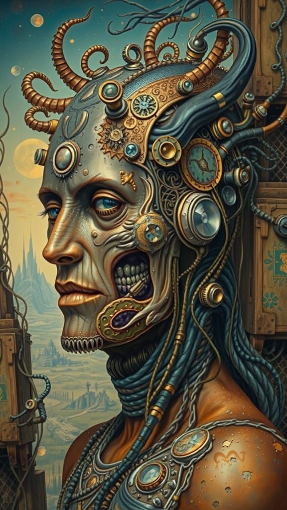 NOT JUST ANOTHER PRETTY STEAMPUNK HEAD #2