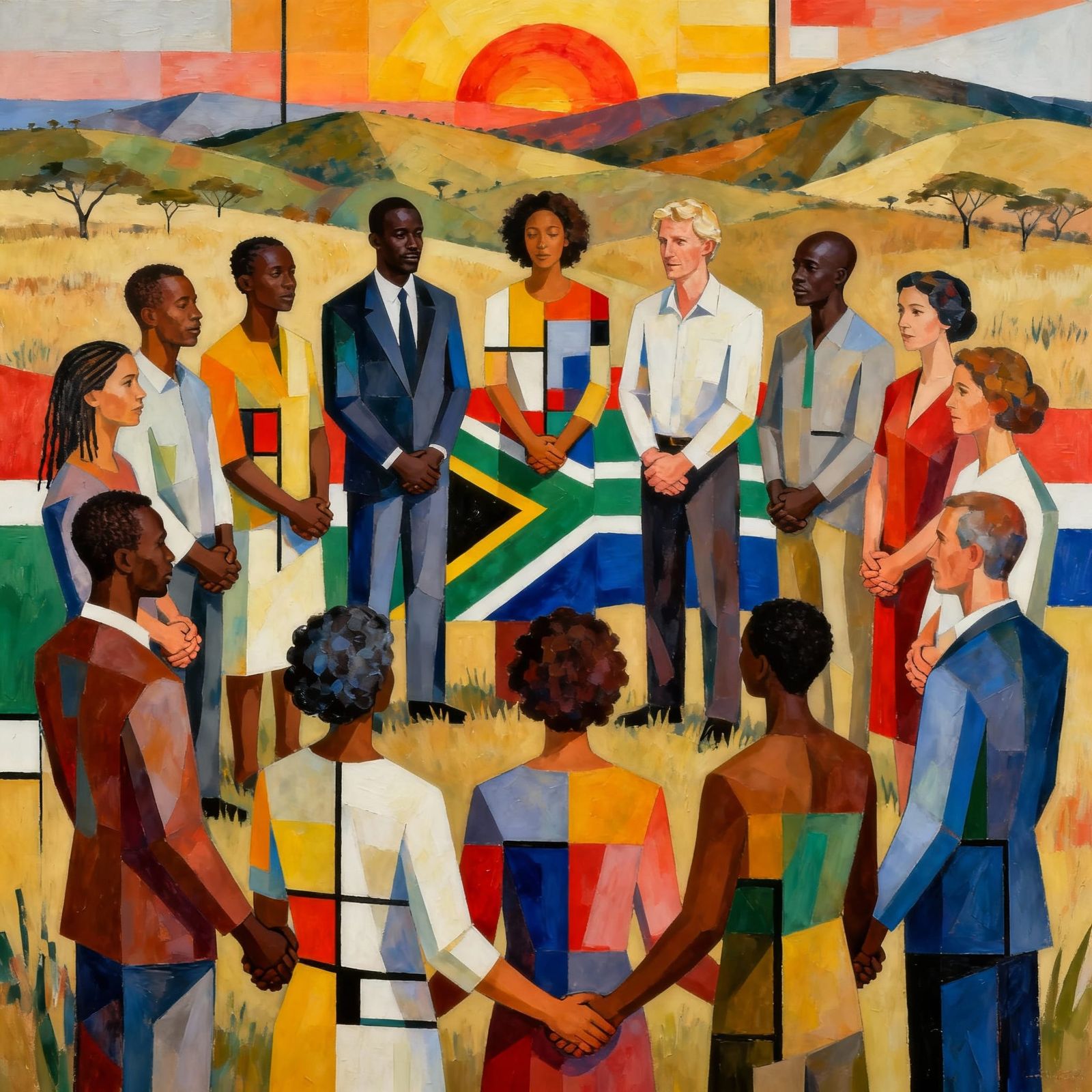 Unity in Diversity: African Sunrise of Hope