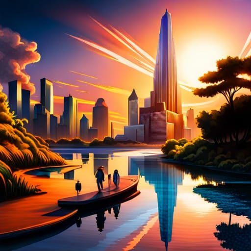 AI-Generated Sonic the Hedgehog Image