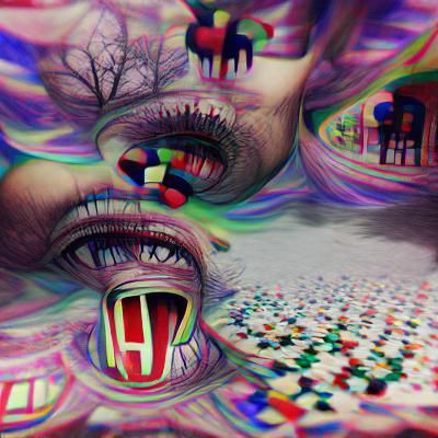 Abstract AI-Generated Image