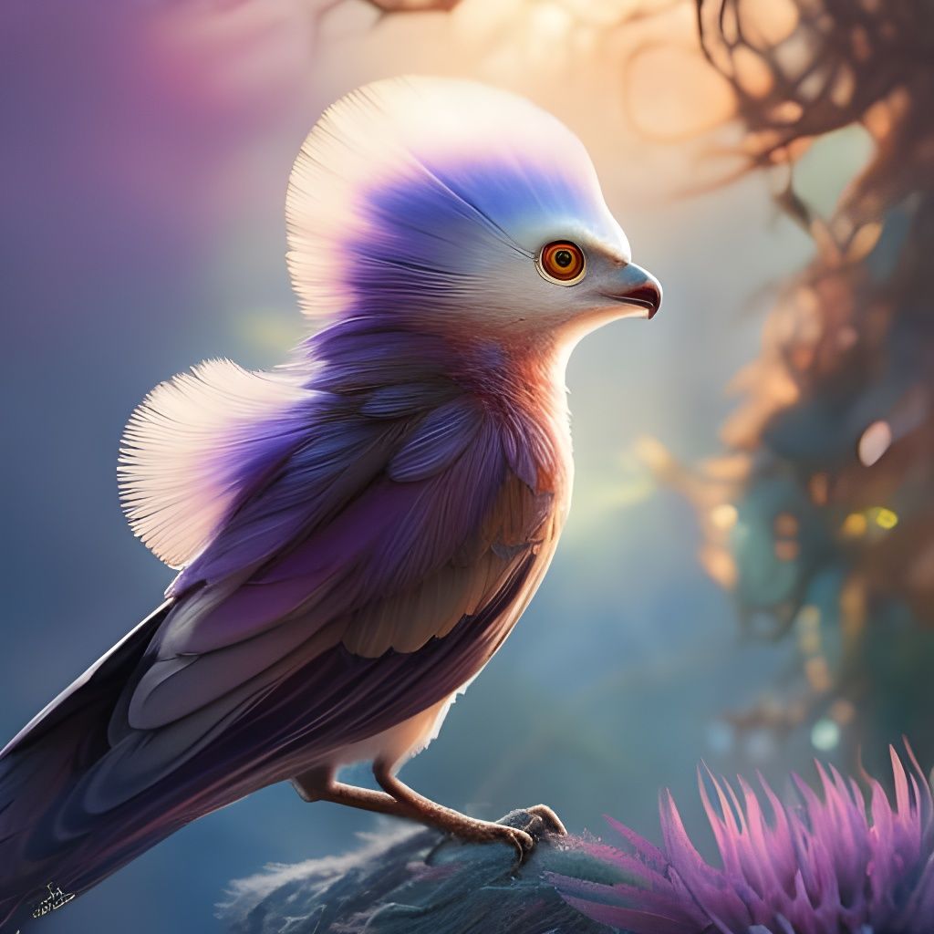 Iridescent Scaled Hand in Deco Style