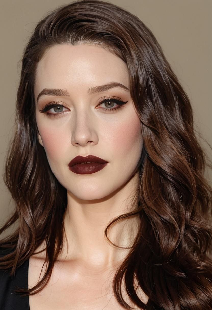 Elegant Portrait with De Stijl Influences