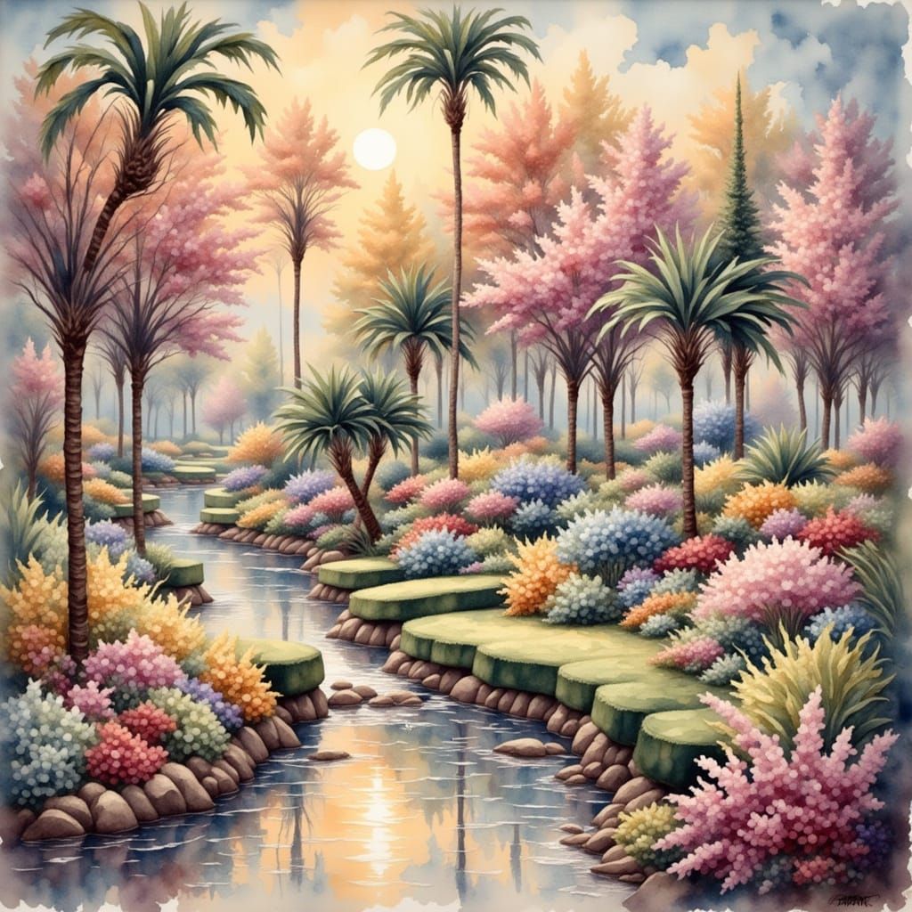 Ethereal Divine Presence Shines Down on a Serene Sheep in a ...