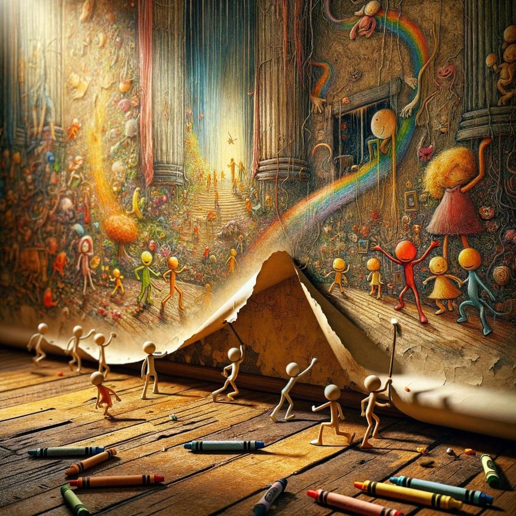 Surreal Animated Drawings Reveal Treasure Trove