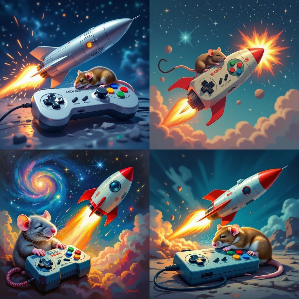 Rat Sleeps on Controller Causing Rocket Crash