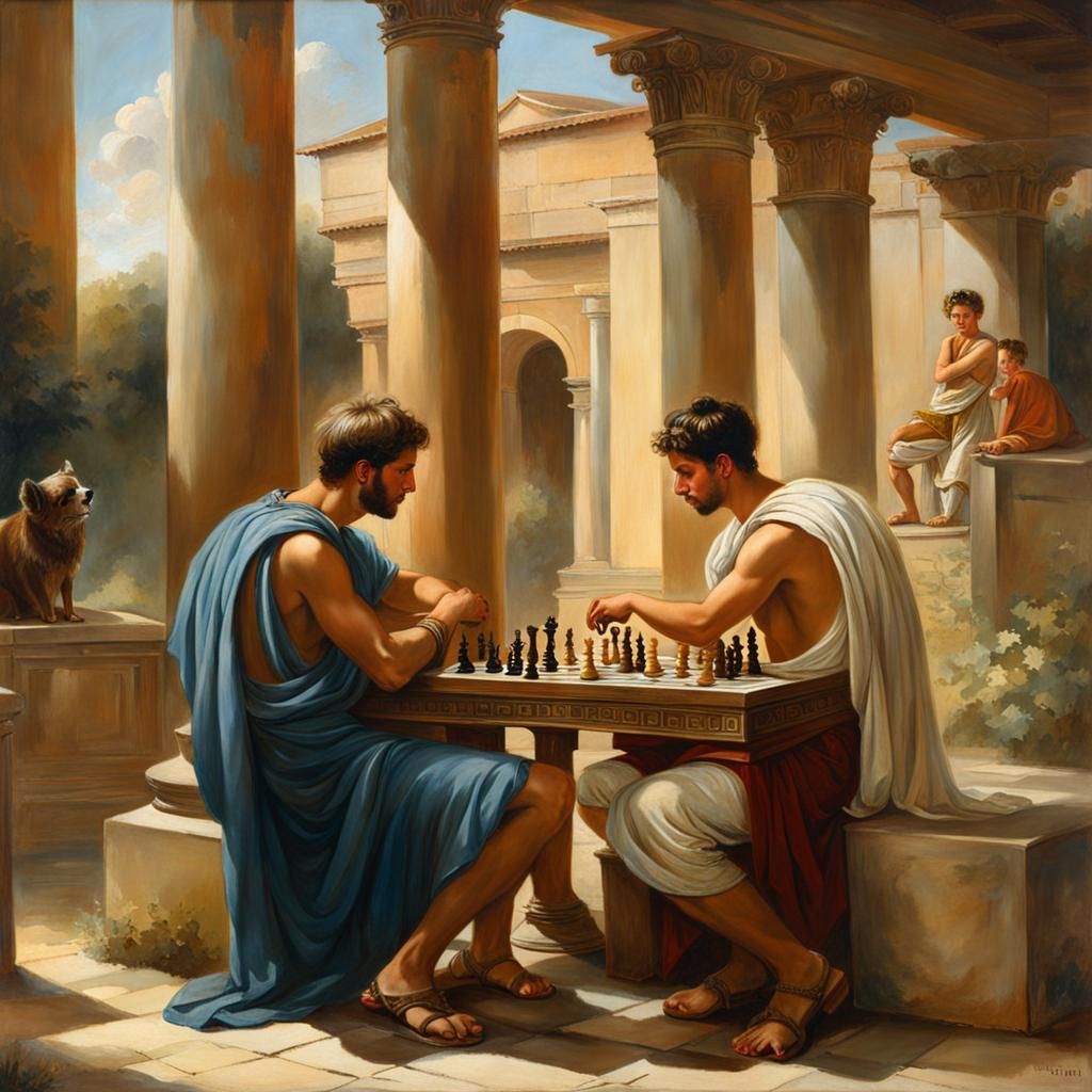 Roman Chess Game 240313B