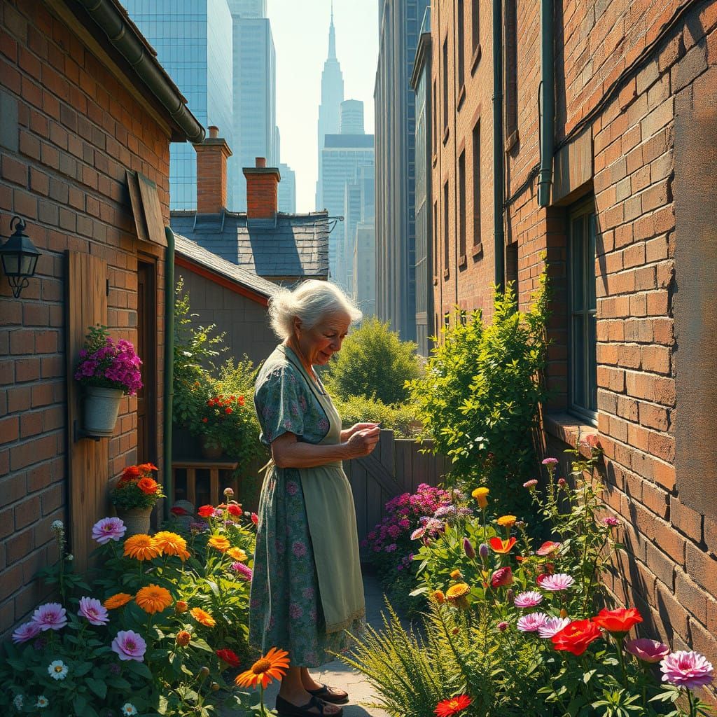 Warm Whimsy in the Urban Oasis