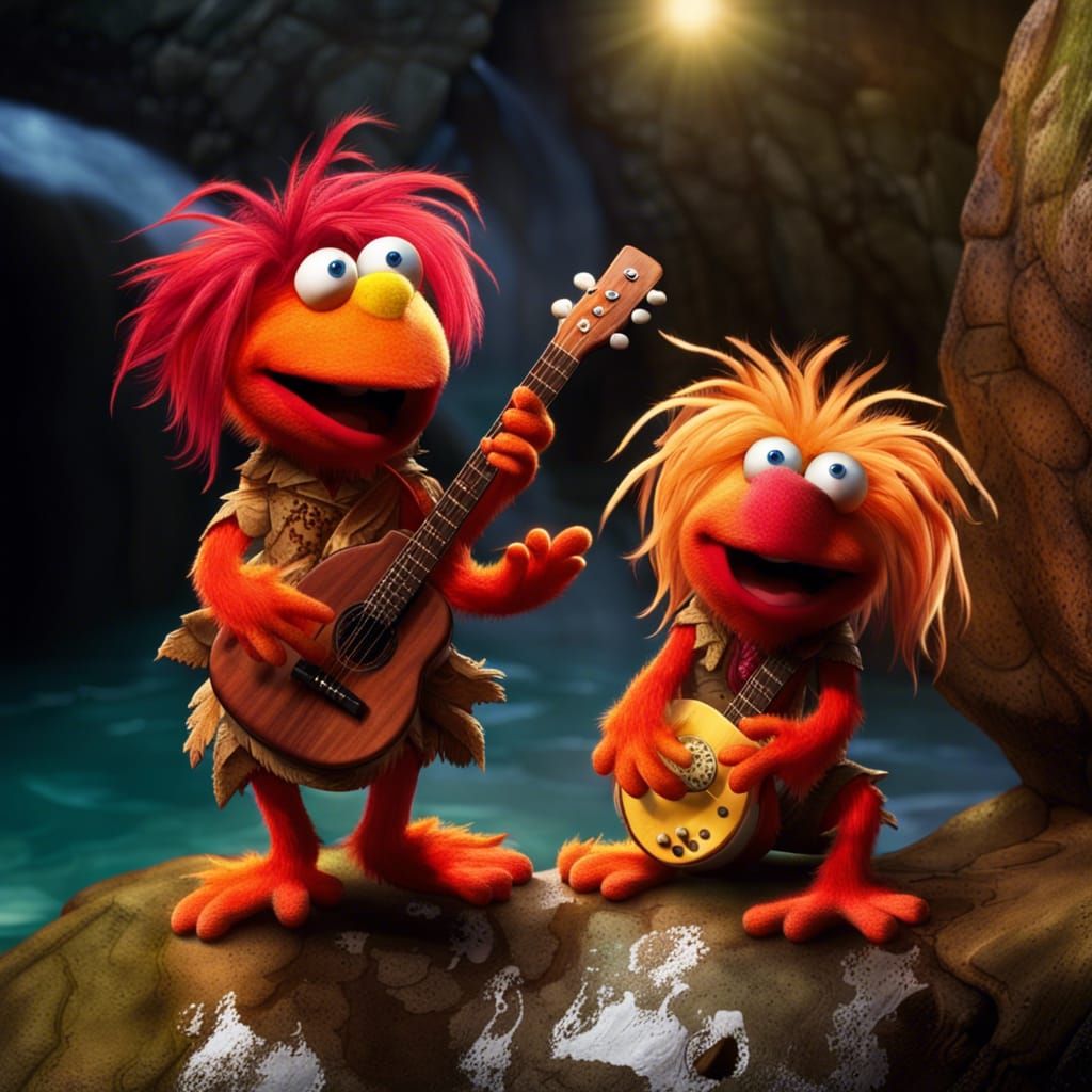 Fraggles Sing About a Beetle in Fraggle Rock