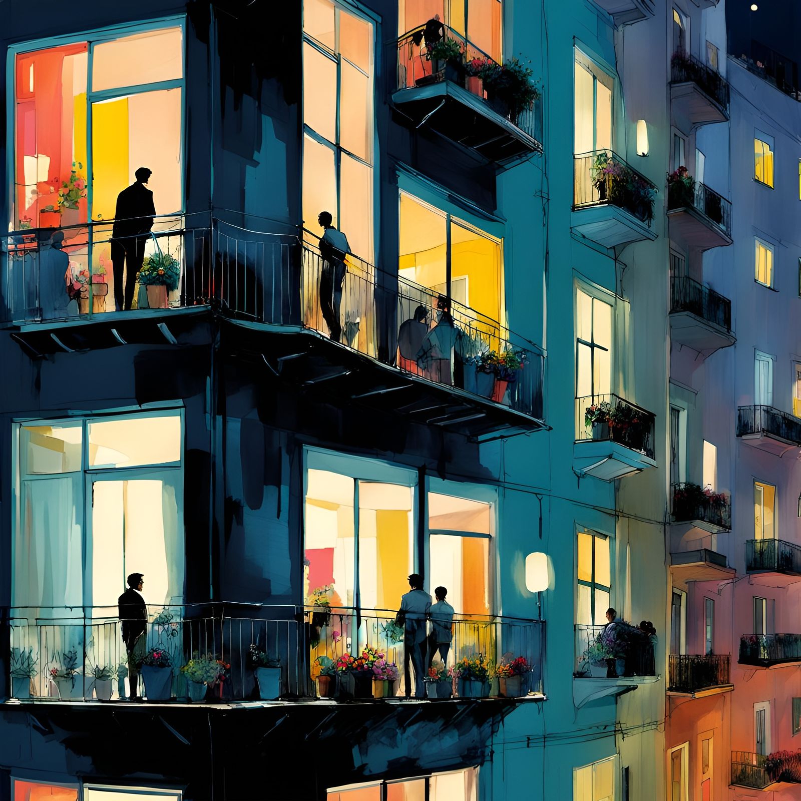 Evenings in My Neighborhood