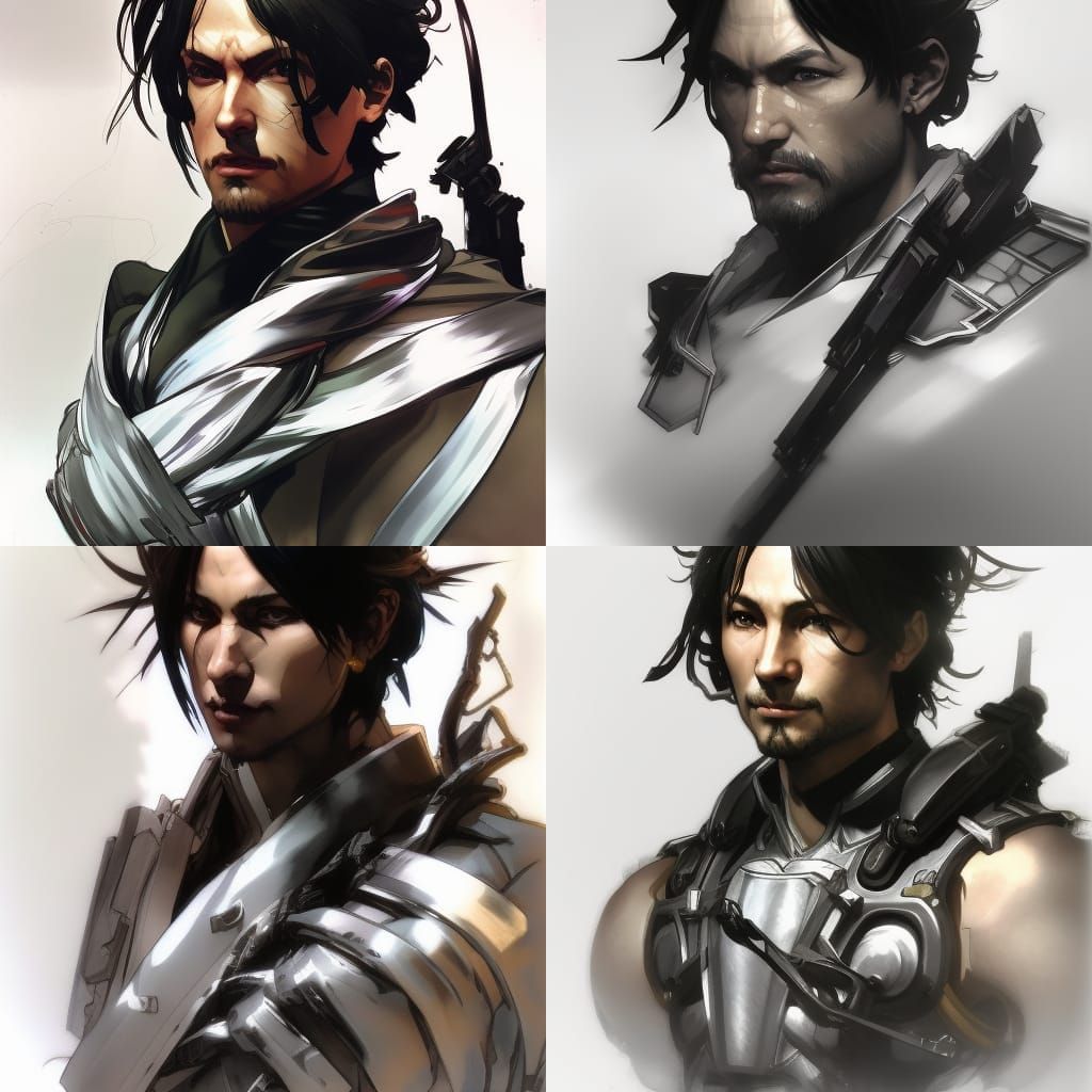 Cleric Portrait in Digital Art Style