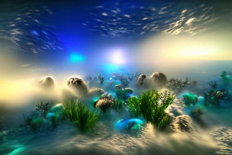 AI Generated Ocean Image