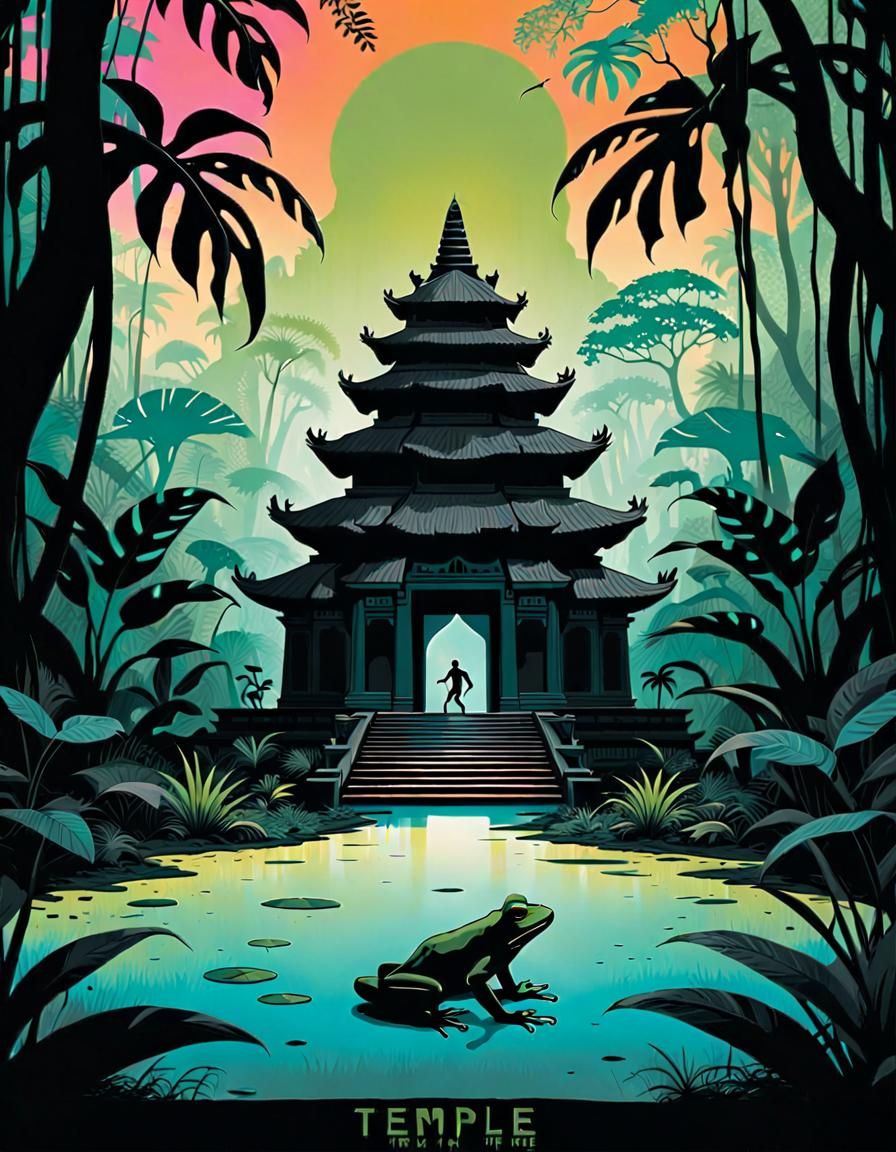 Frog Temple Jungle Adventure Movie Poster