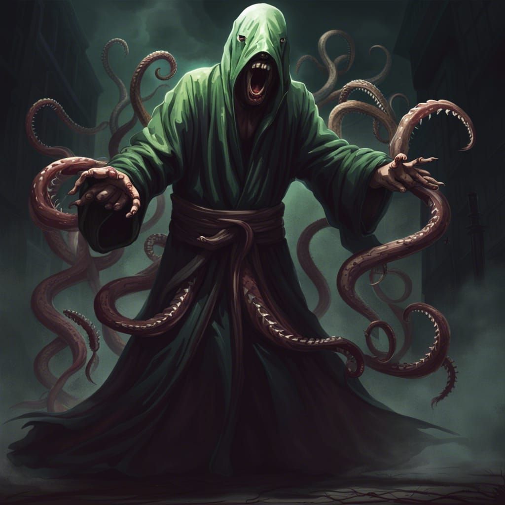 Eldritch Cultist's Descent into Madness