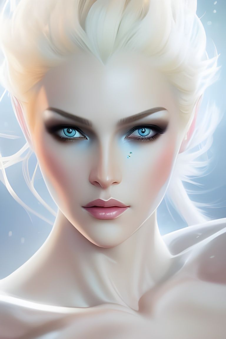 Stunning Elf Portrait in Fantasy Art Style