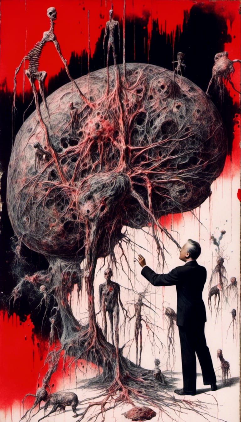 The ANIMAL DEVELOPS A BRAIN and THE BRAIN DESTROYS THE ANIMA...