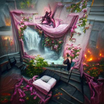 Ornate Royal Chamber Interior