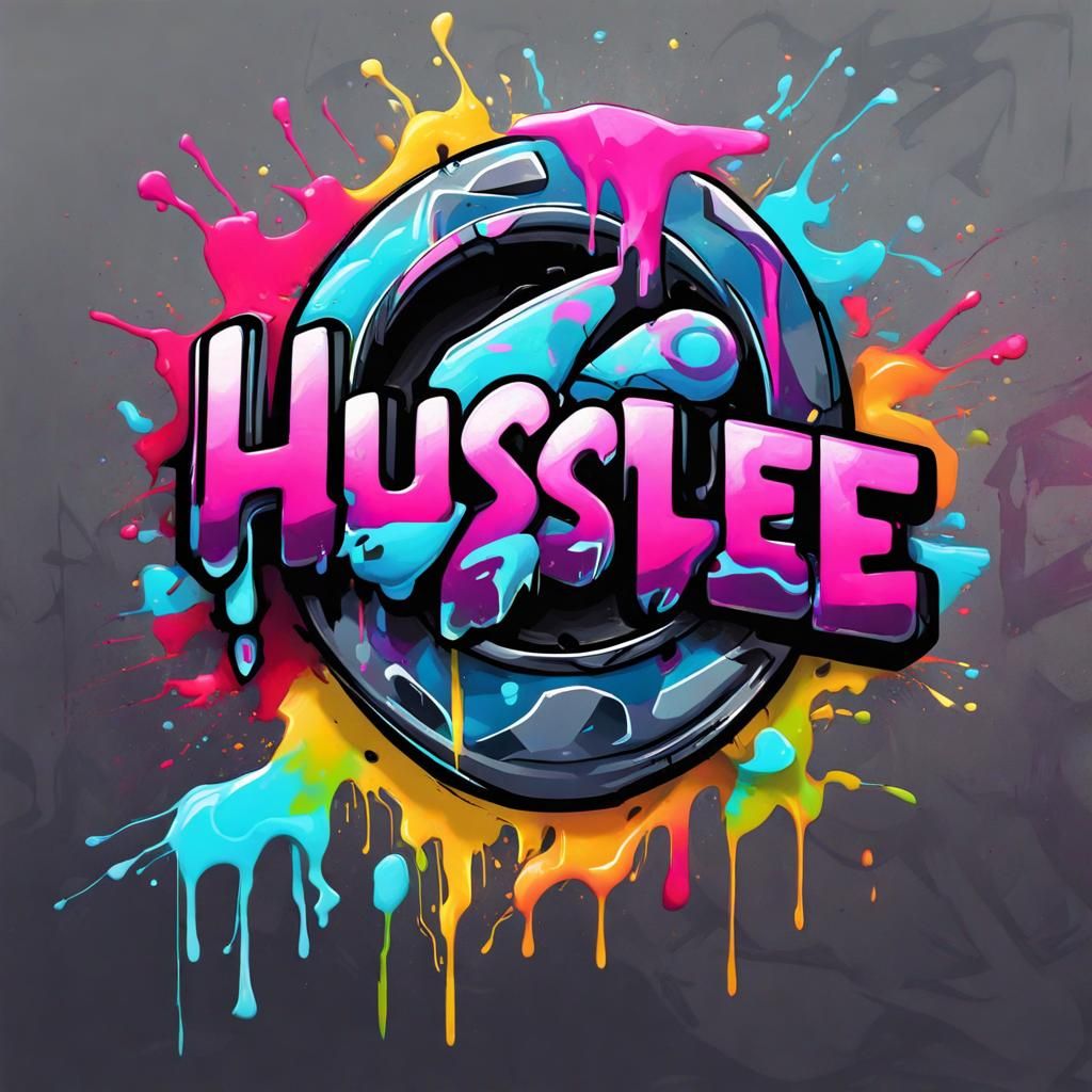 Affiliate Marketing Business Logo in Graffiti Art Style