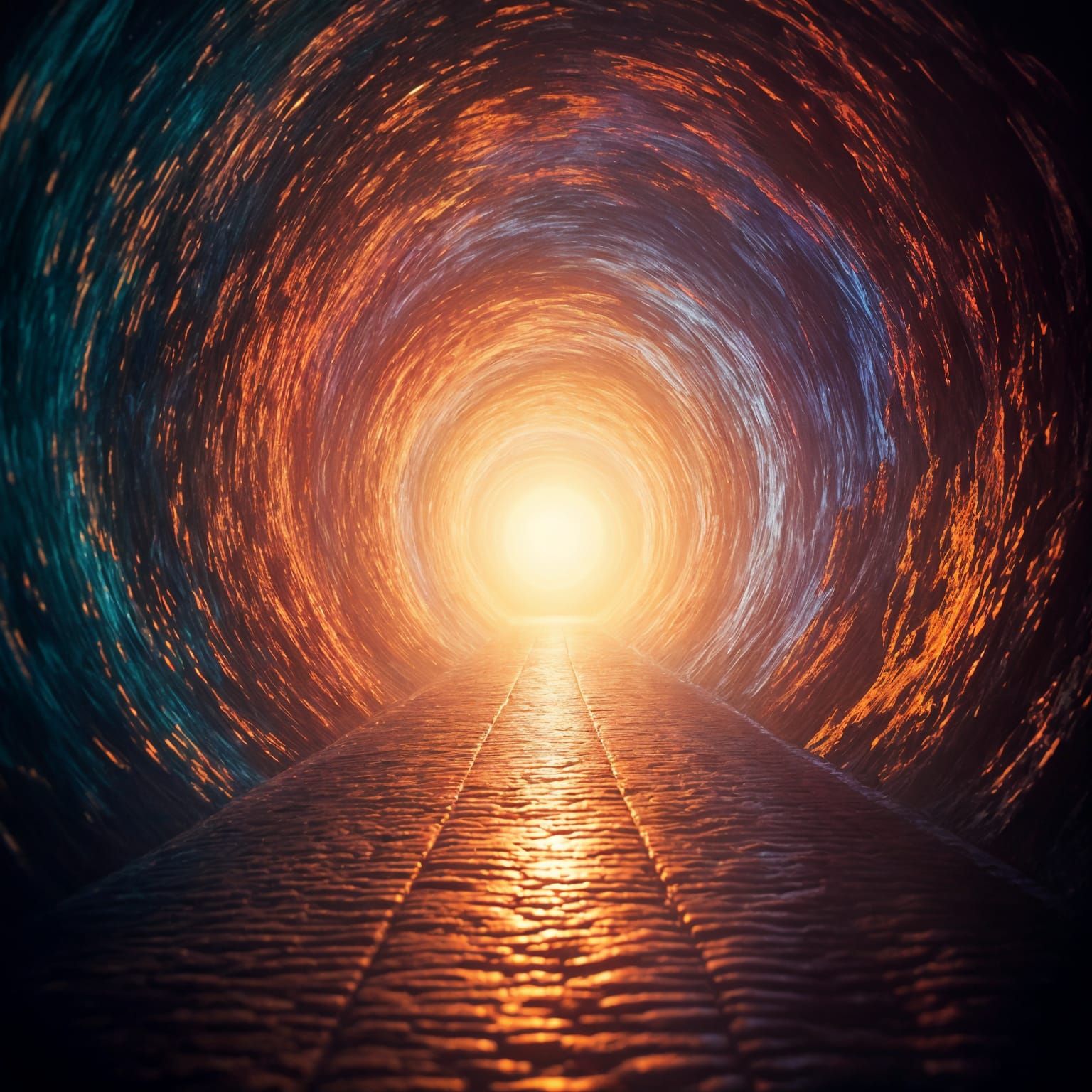 Surreal Odyssey in Vibrant Colors