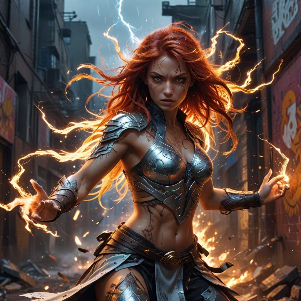 Goddesses Clash in Gritty Urban Showdown