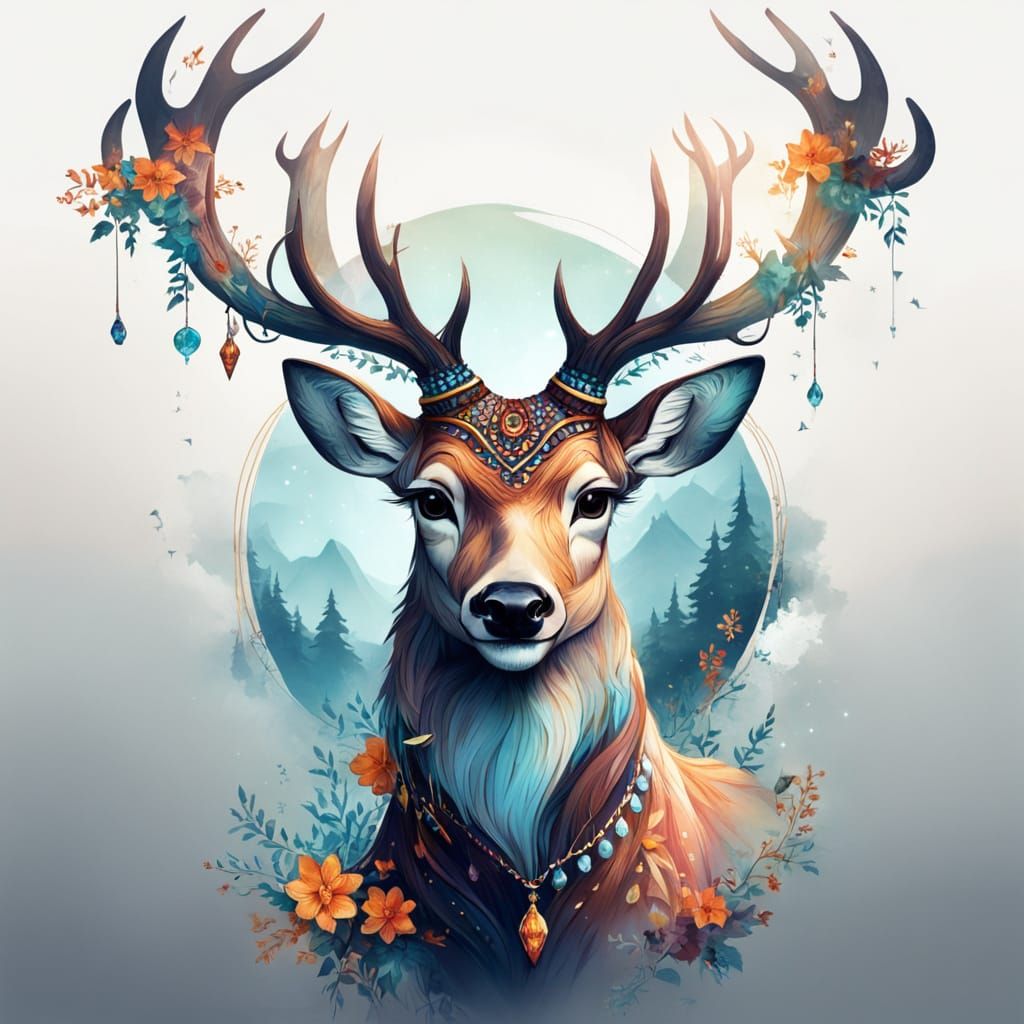 Mystic Deer Image