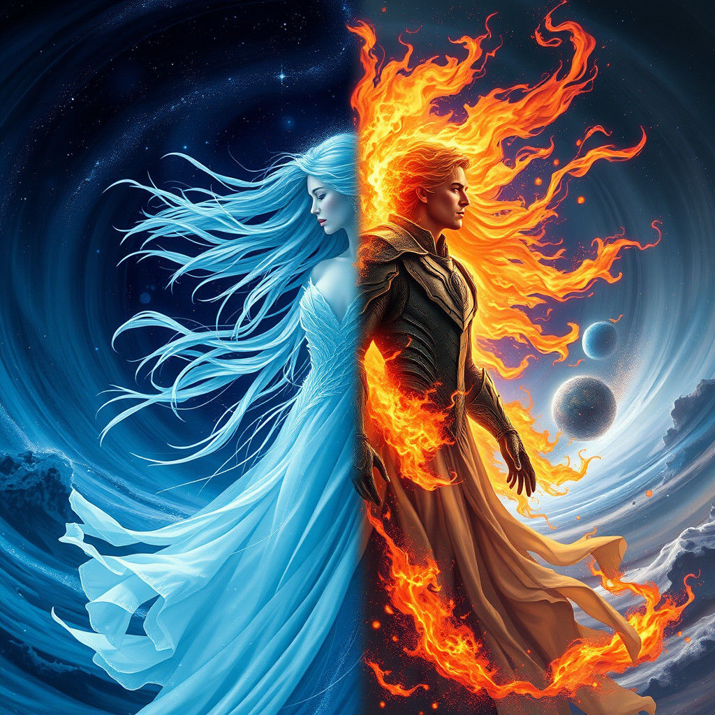 Dual-Gendered Being of Ice and Fire