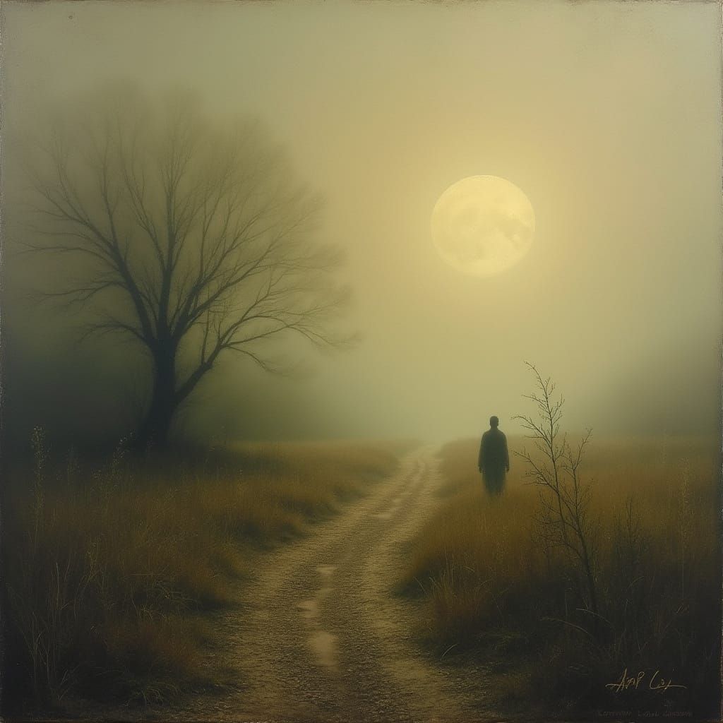 Ethereal Landscape with Whispers of Wind and Melody