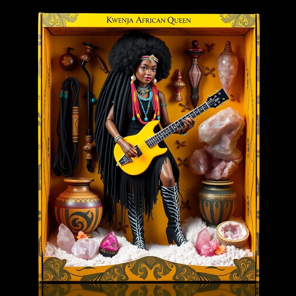 Kwenja African Queen - My Virtual Doll Collection - 15