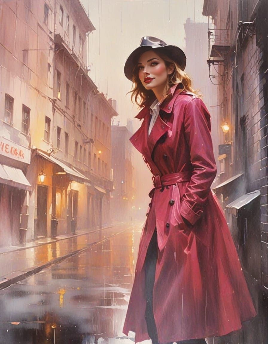 Mysterious Noir Cityscape Unveiled