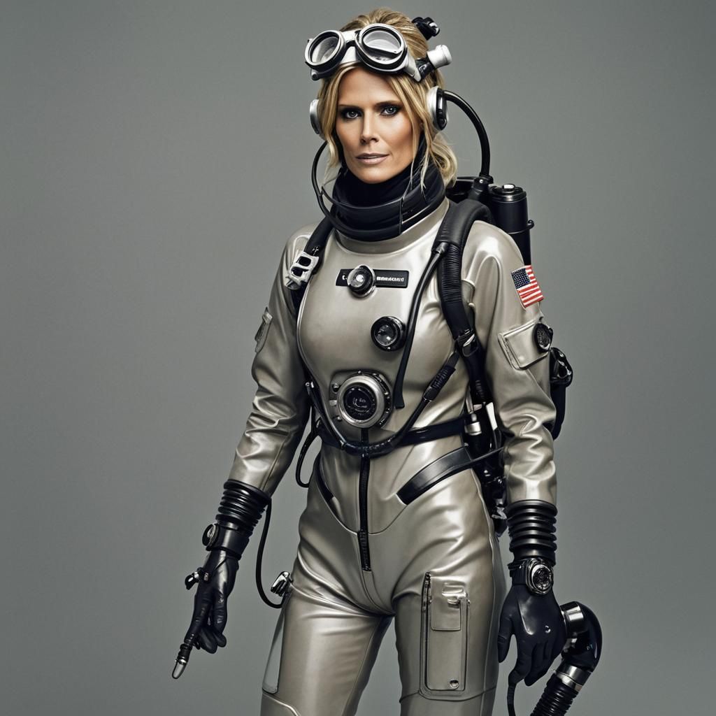 Heidi Klum as Industrial Deep Sea Diver
