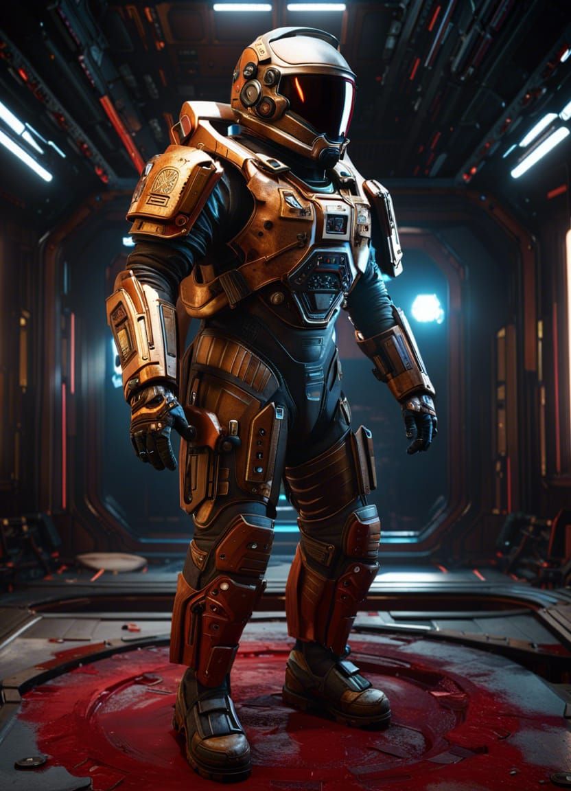 Ultra-Detailed Dead Space Armor in Unreal Engine 5