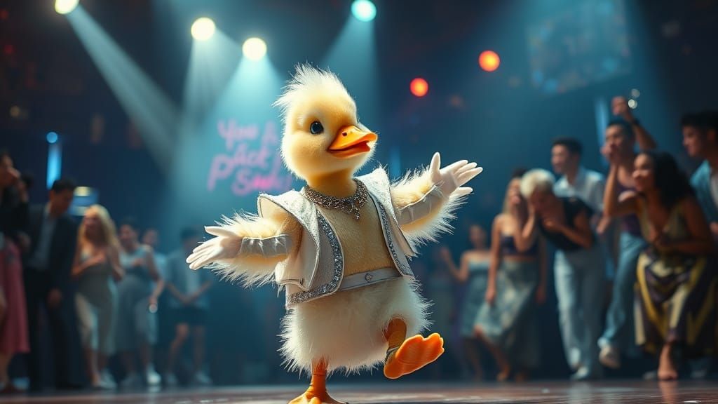 Duckling Disco Dance in Playful Dreamy Style