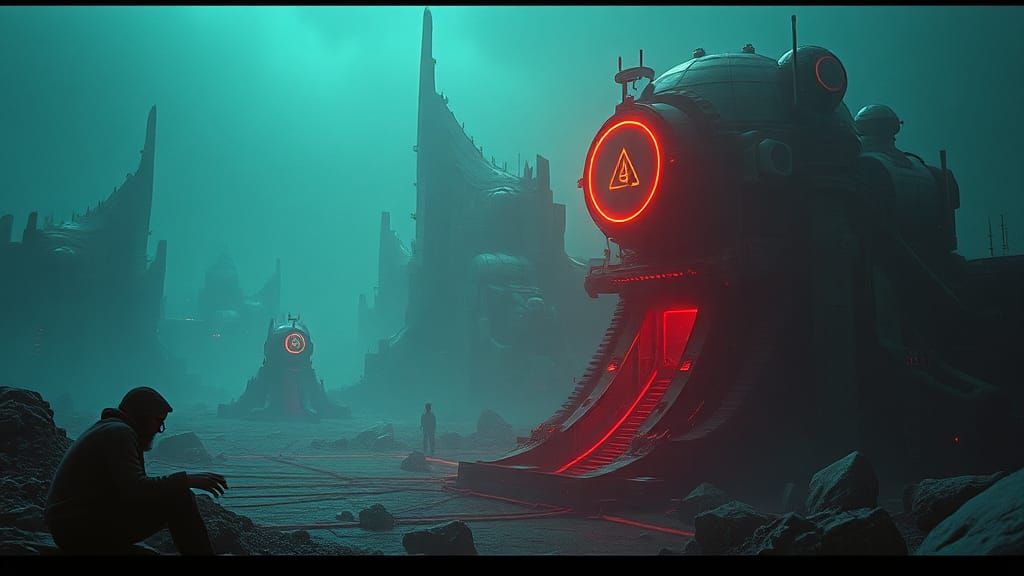 Surreal Sub-Atomic Dreamscape in a Cinematic Style