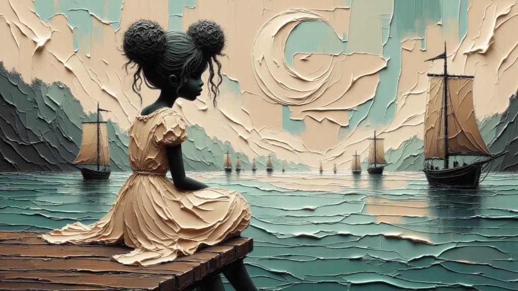 AI Generated Moonchild Image