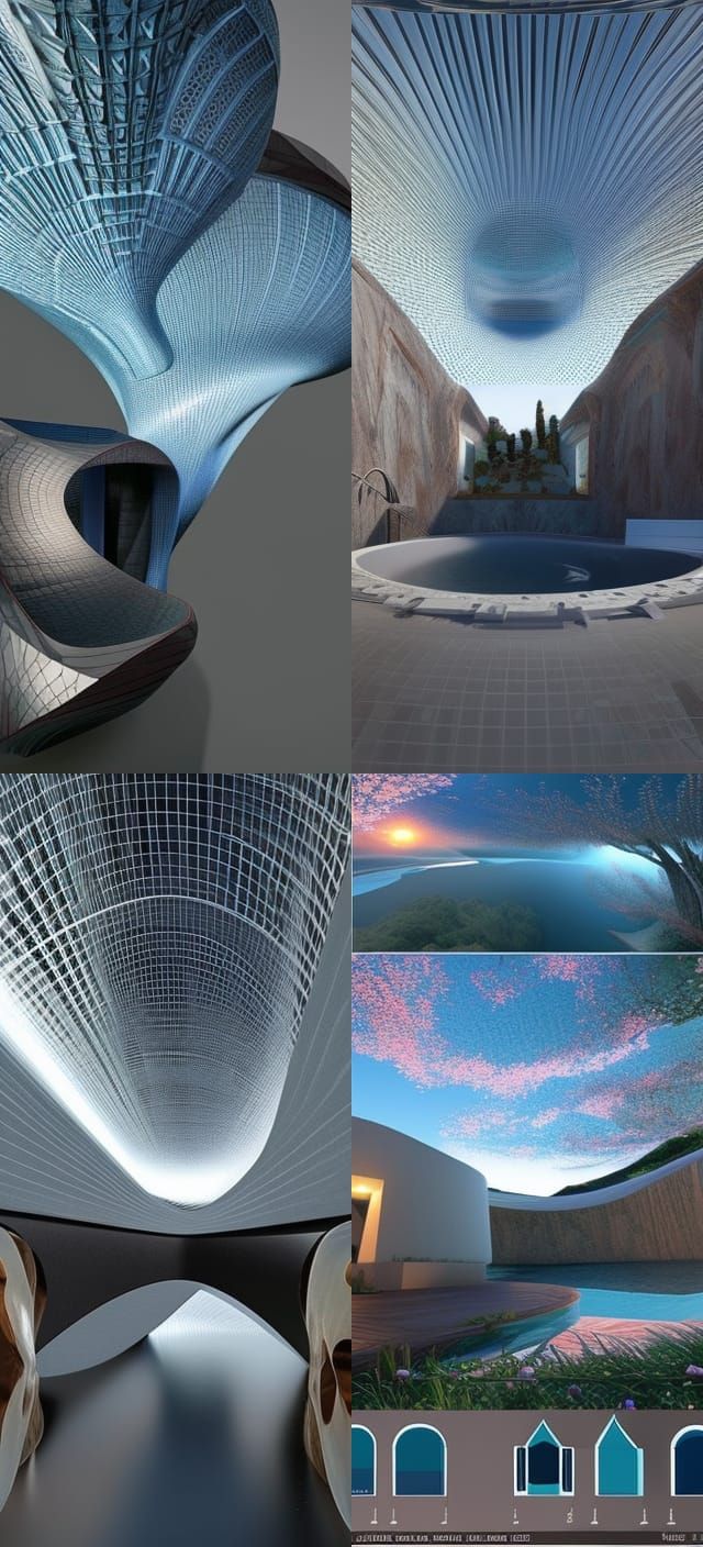 Hyperrealistic 3D Rendering with Illusion of Depth