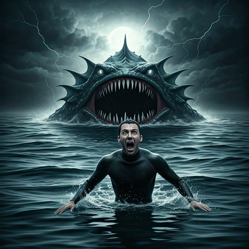 Swimmer's Terror: Eldritch Horror in the Deep Sea
