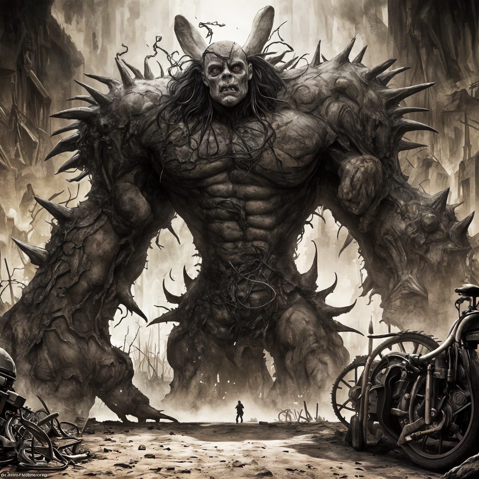 Rabid Junkyard Monster