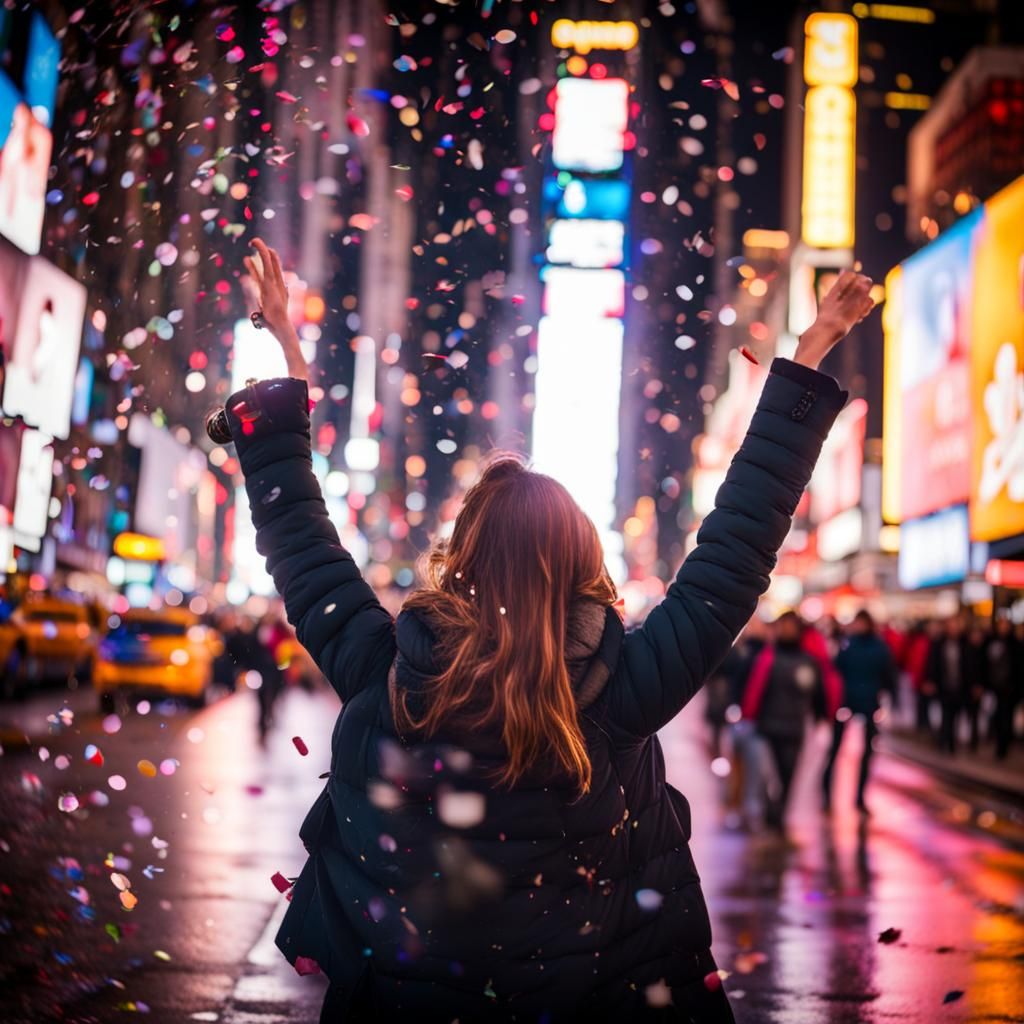 New Year's Eve in Times Square: Midnight Celebration