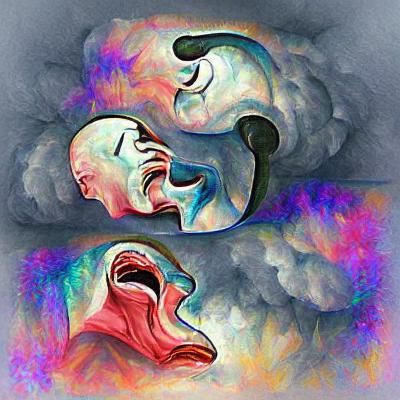 Abstract Representation of Bipolar Disorder