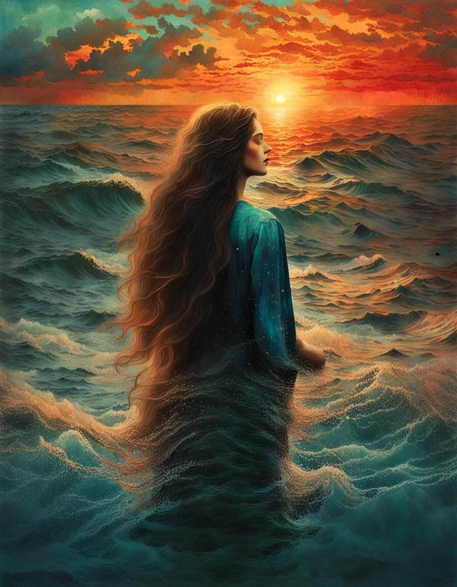 Mesmerizing Digital Collage of Gratitude in 8K