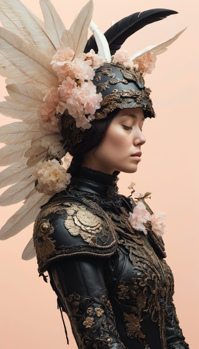 <lora:Vintage Goth:1.0> Hyper-realistic digital art, medium ...