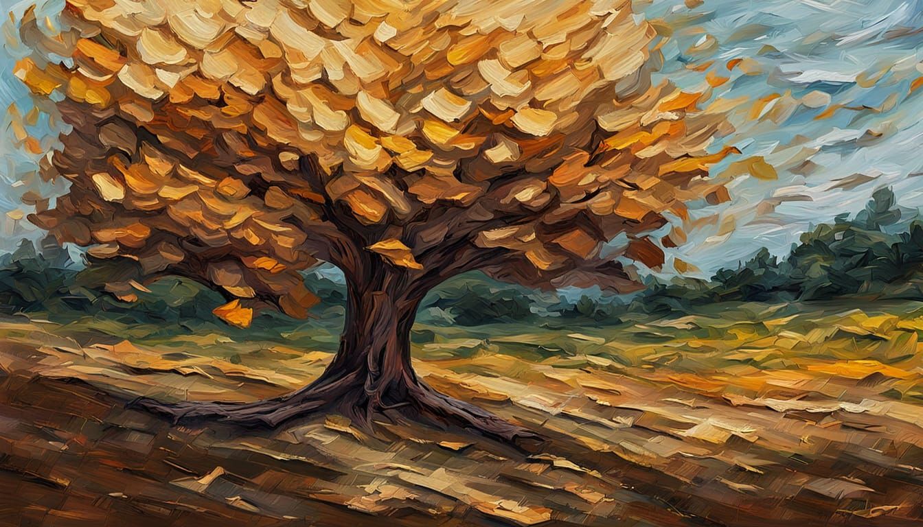 Impasto (Xenia's 1-Word-Prompt + Prompt Magic Challenge #59)